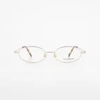 Round metal gold glasses