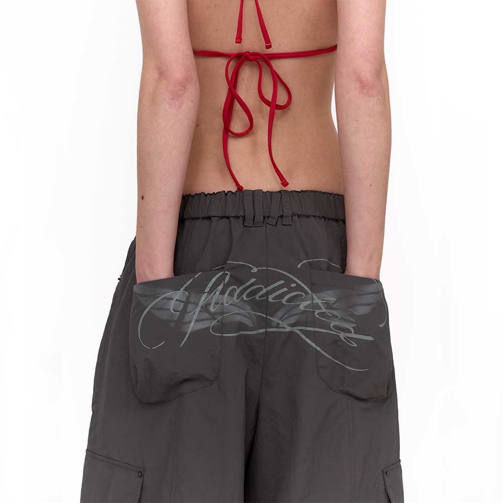 2000ARCHIVES★韓国★人気★DEPP SKIRT PANTS セット /追跡あり DEPP SKIRT PANTS (CHARCOAL+BLACK) - 2000 Archives