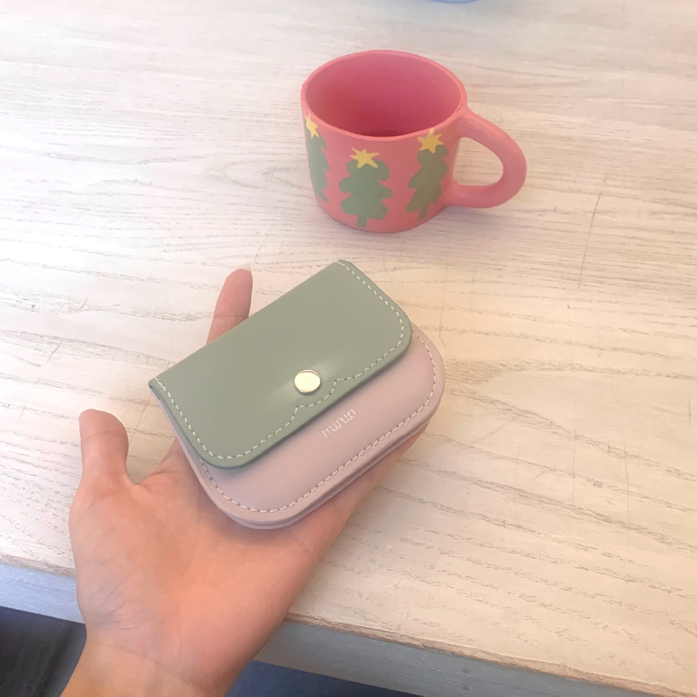 ＊韓国＊［minio］nunu wallet 2color minio] nunu wallet (strawberry cream pound) - 감도 깊은 취향