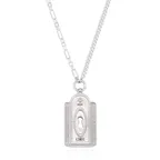Lock Classic Silver Necklace