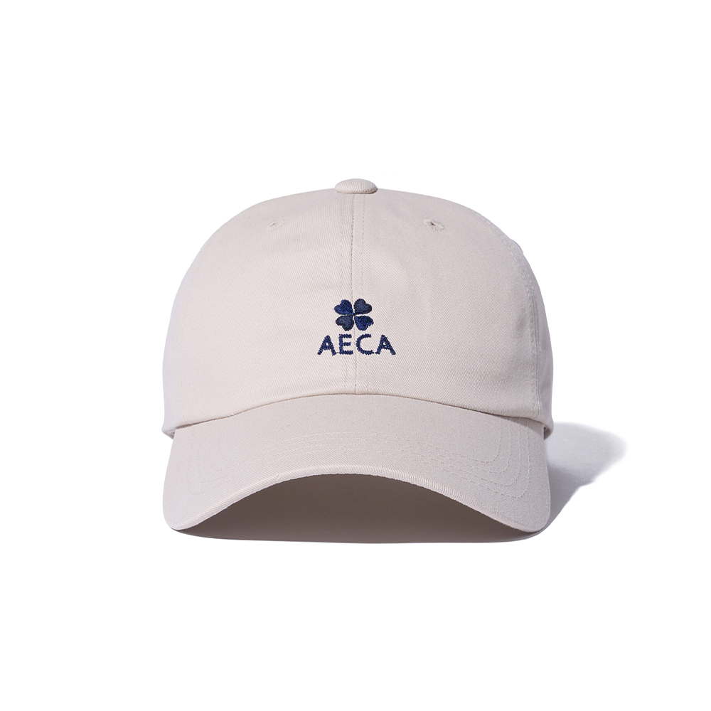 キャップ AECA WHITE A CLOVER CAPGREY AECA CLOVER LOGO CAP-BEIGE - 감도 깊은 취향 셀렉트샵 29CM