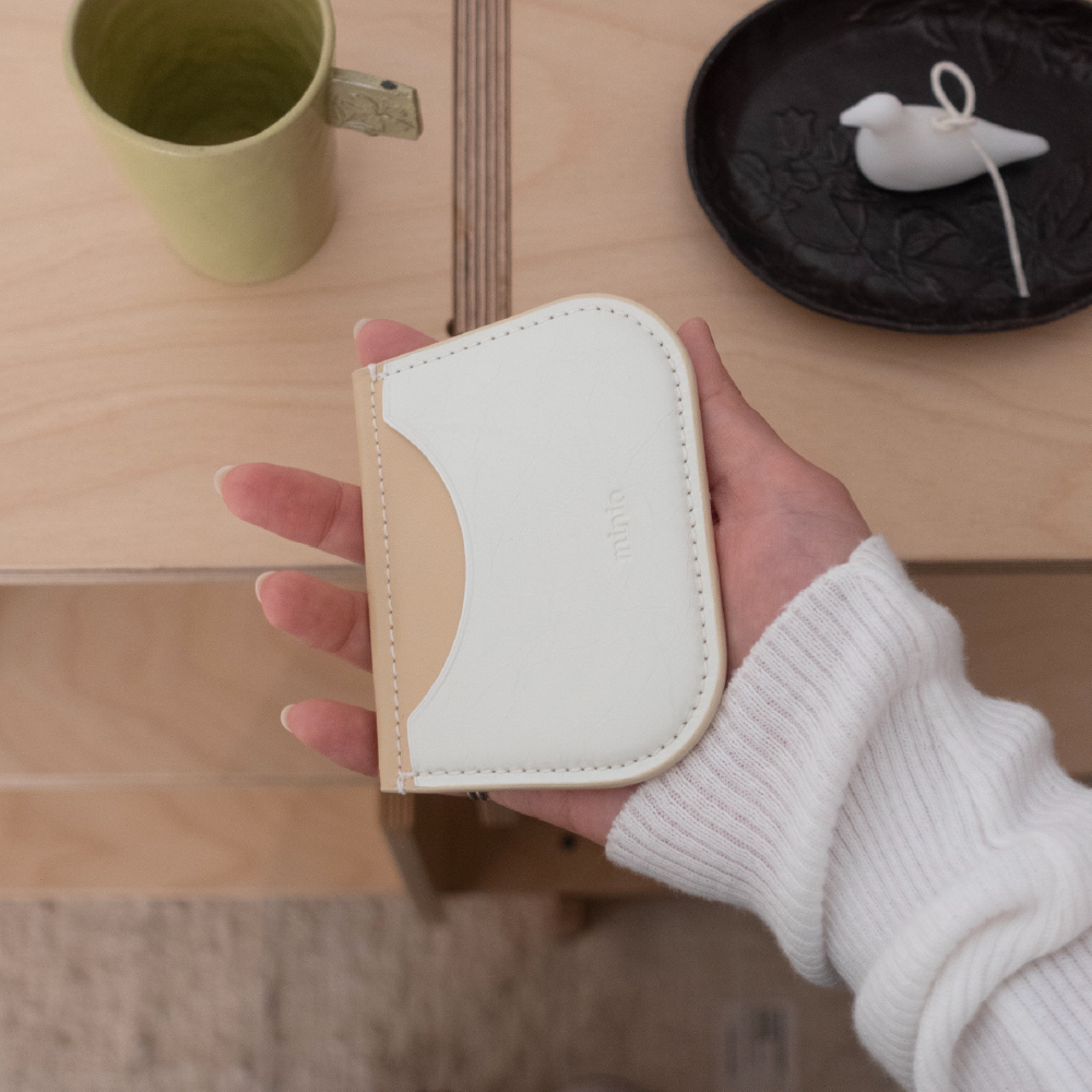 ＊韓国＊［minio］moono wallet vintage lavender minio] moono wallet (vintage lavender) - 감도 깊은 취향