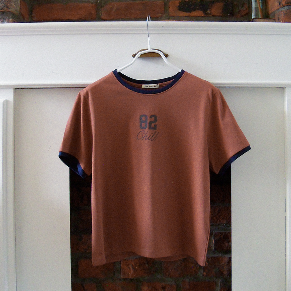 韓国おしゃれ【HOTEL PARIS CHILL】827 Ringer T-Shirt 한섬 EQL