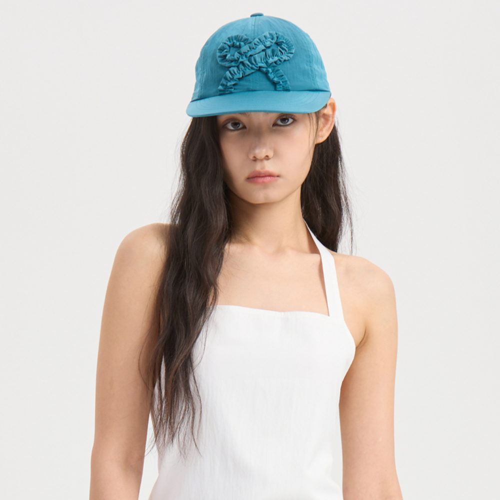 【HELLO SUNRISE】 HS x ETCblank Sunrise Dancing 6panel Cap HS x ETCblank Sunrise Dancing 6panel Cap_Cherry Red - 감도