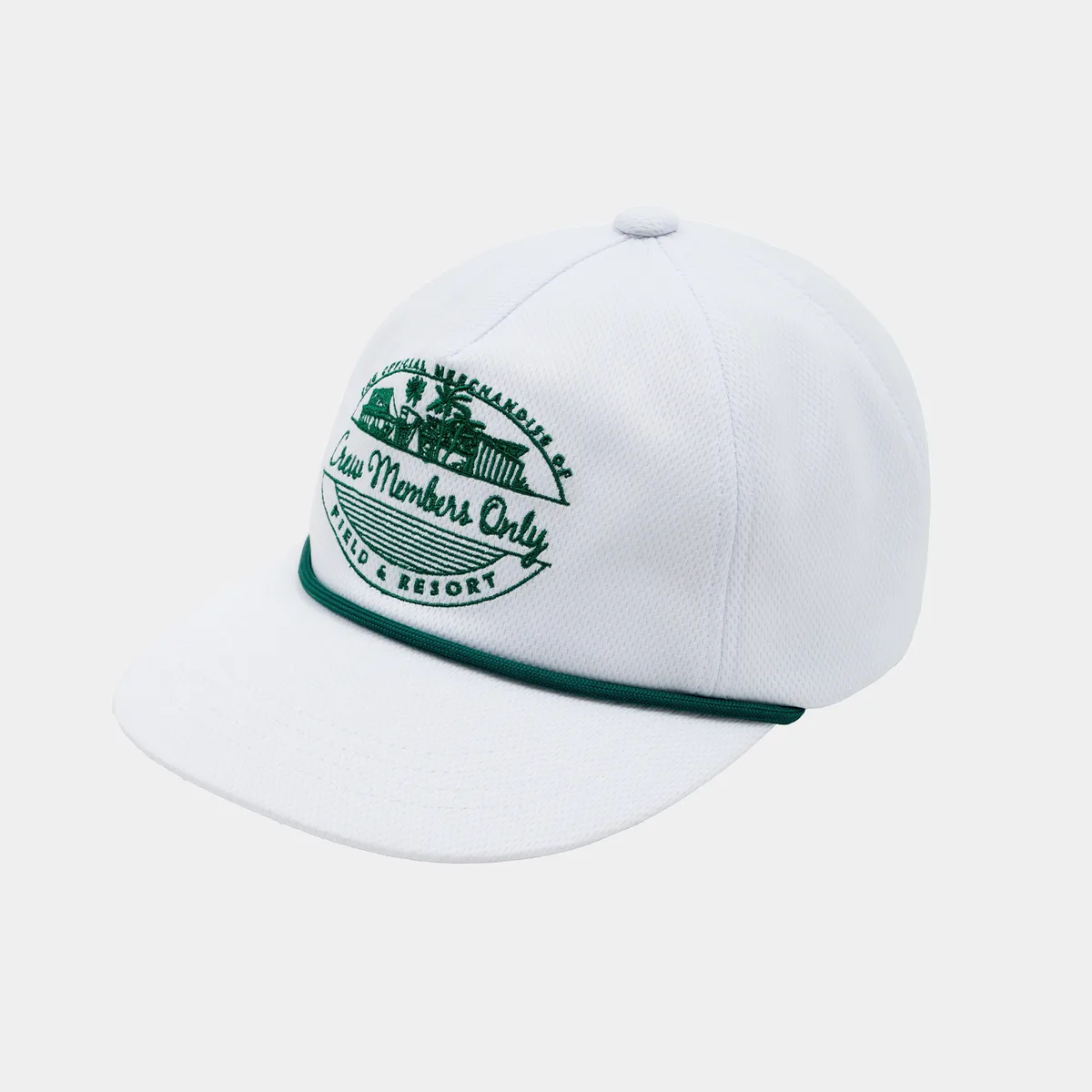 RESORT LOGO STRING CAP WHITE - 감도 깊은 취향 셀렉트샵 29CM