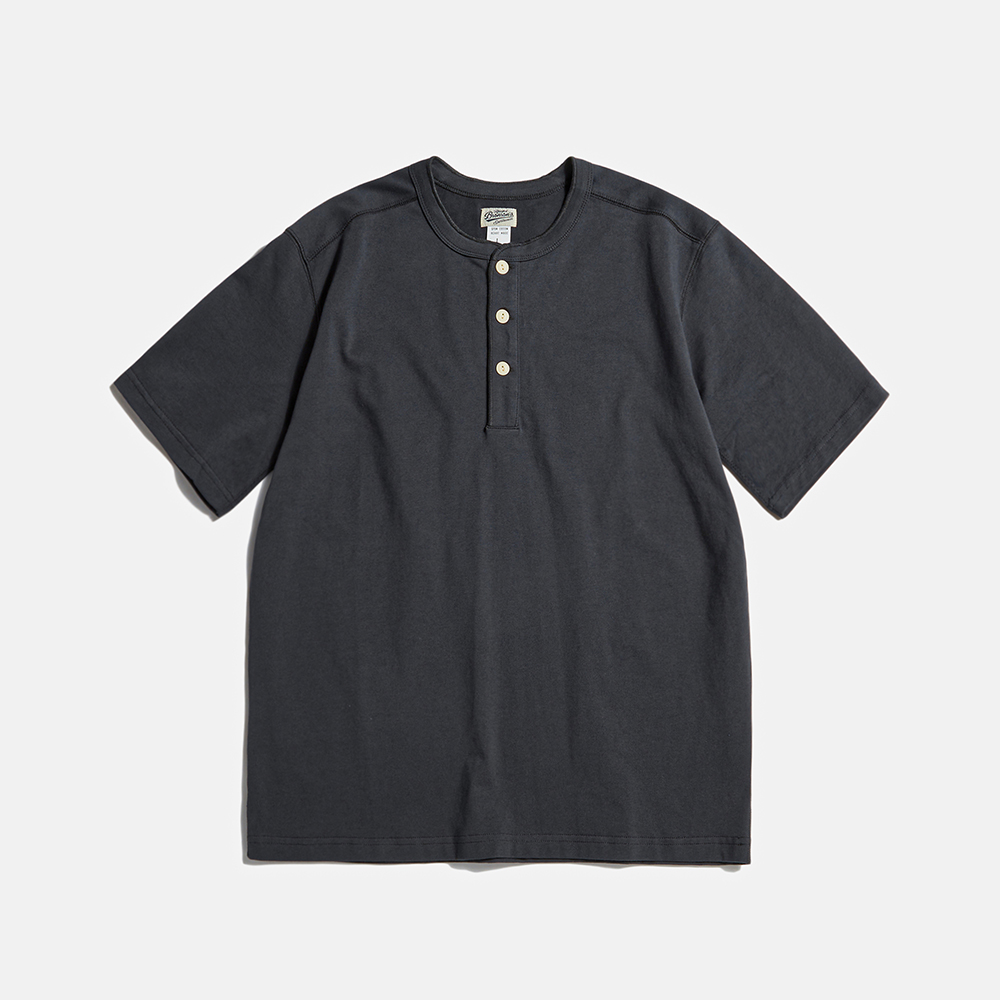 BBD Shadow Smile Ripped Pigment T-Shirt (Vintage Black