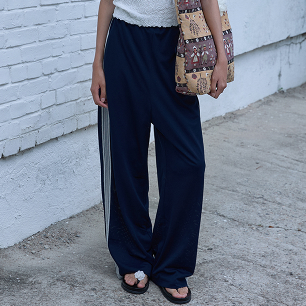nofficialnoffice☆LACE POINT ANGEL STRING PANTS LACE POINT ANGEL STRING PANTS MELANGE GRAY - 감도 깊은 취향