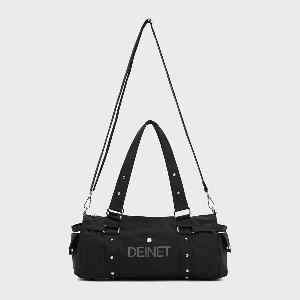 韓国商品/DEINET DEINET LOGO DUFFLE BAG DEINET LOGO MINI DUFFLE BAG IN BLACK - 감도 깊은 취향 셀렉트