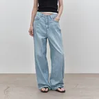 [기장선택] Summer light blue denim