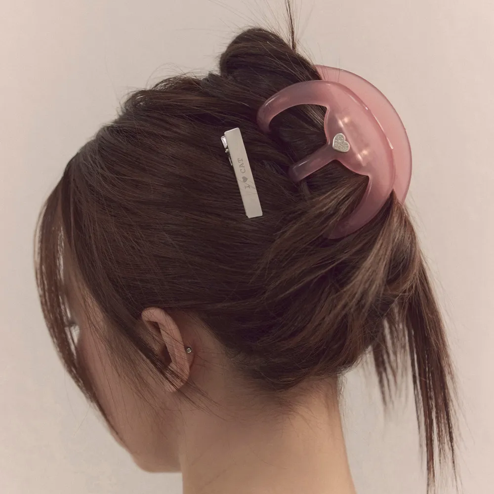 Mega Hair Claw - Rose