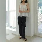 세미와이드 생지 데님