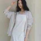 [3차 부분옵션 예약배송] 에어리 스트라이프 셔츠_2color