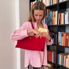 Paper Boat Bag (red)