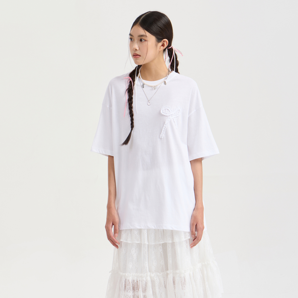 YOUHEE SMALL LOGO T-SHIRTS BLACK - 감도 깊은 취향 셀렉트샵 29CM