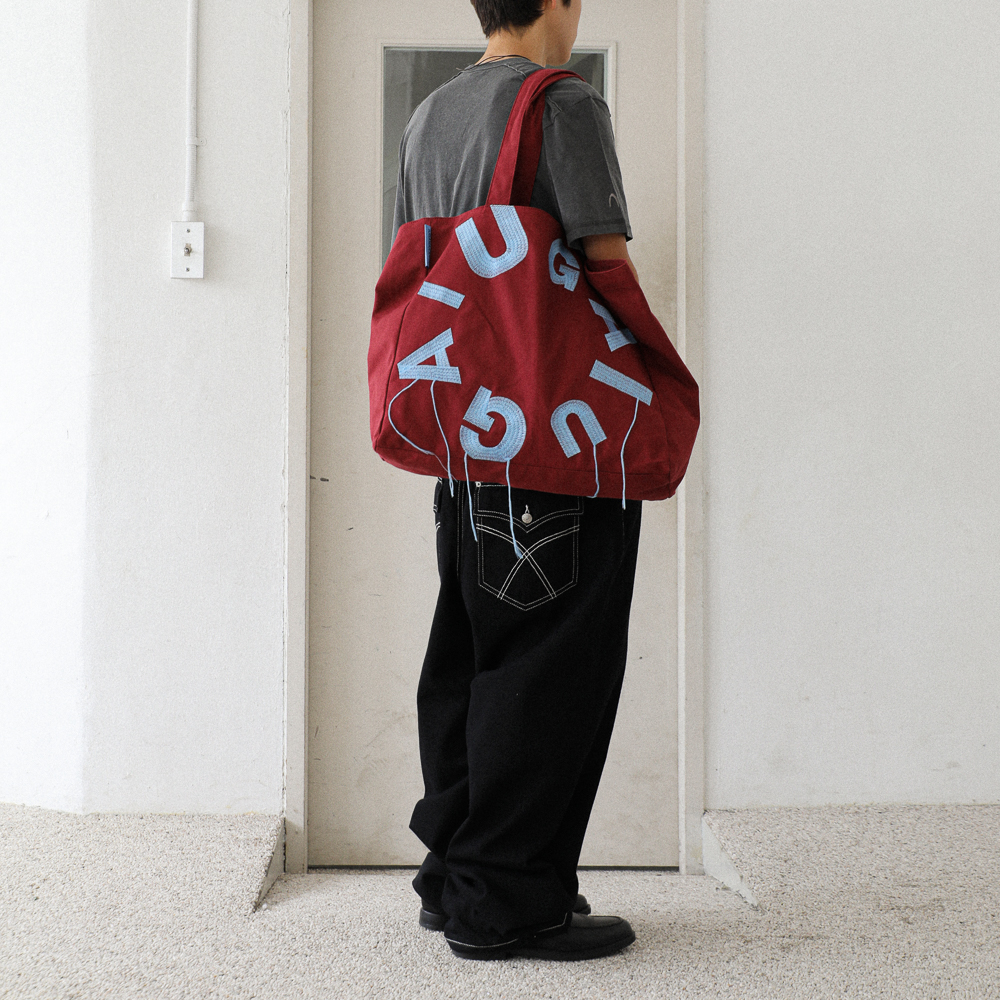IUGA Big Shopper Bag (Burgundy) - 감도 깊은 취향 셀렉트샵 29CM