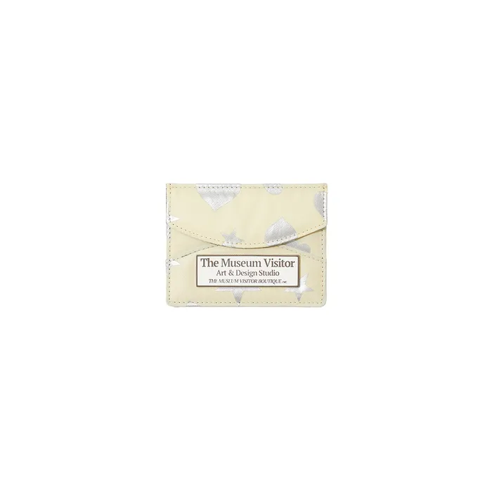 韓国商品/THE MUSEUMVISITOR HEART STAR CRACK CARD WALLET HEART STAR CRACK CARD WALLET (YELLOW) - 감도 깊은 취향