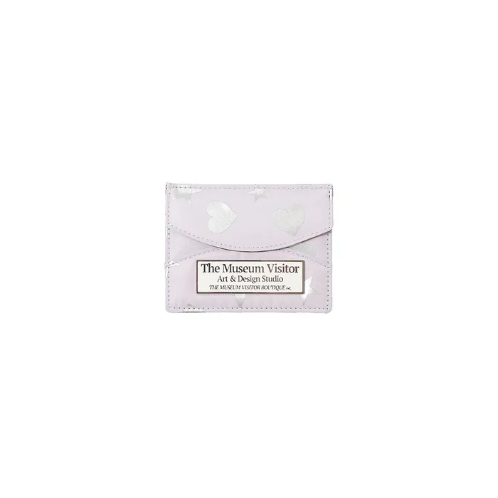 韓国商品/THE MUSEUMVISITOR HEART STAR CRACK CARD WALLET HEART STAR CRACK CARD WALLET (NAVY) : THE MUSEUM VISITOR