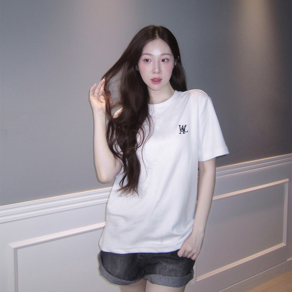 Tシャツ・カットソー WOOALONG Skin Soft Cut-out T-shirt 5FT1578 Skin Soft Cut-out T-shirt - TAN BROWN - 감도 깊은 취향