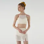 백 스트링 크로셰 비키니 아이보리