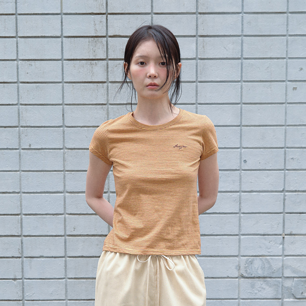 Archive Pigment Baby Tee Dusty Brown - 감도 깊은 취향 셀렉트