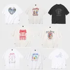 [스페셜 오더][2PACK] 베스트 그래픽 반팔티