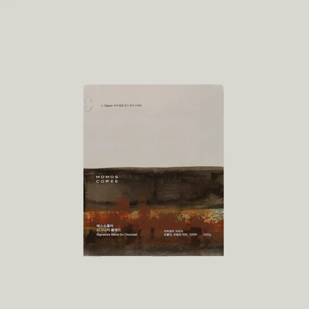 모모스커피 원두 에스쇼콜라