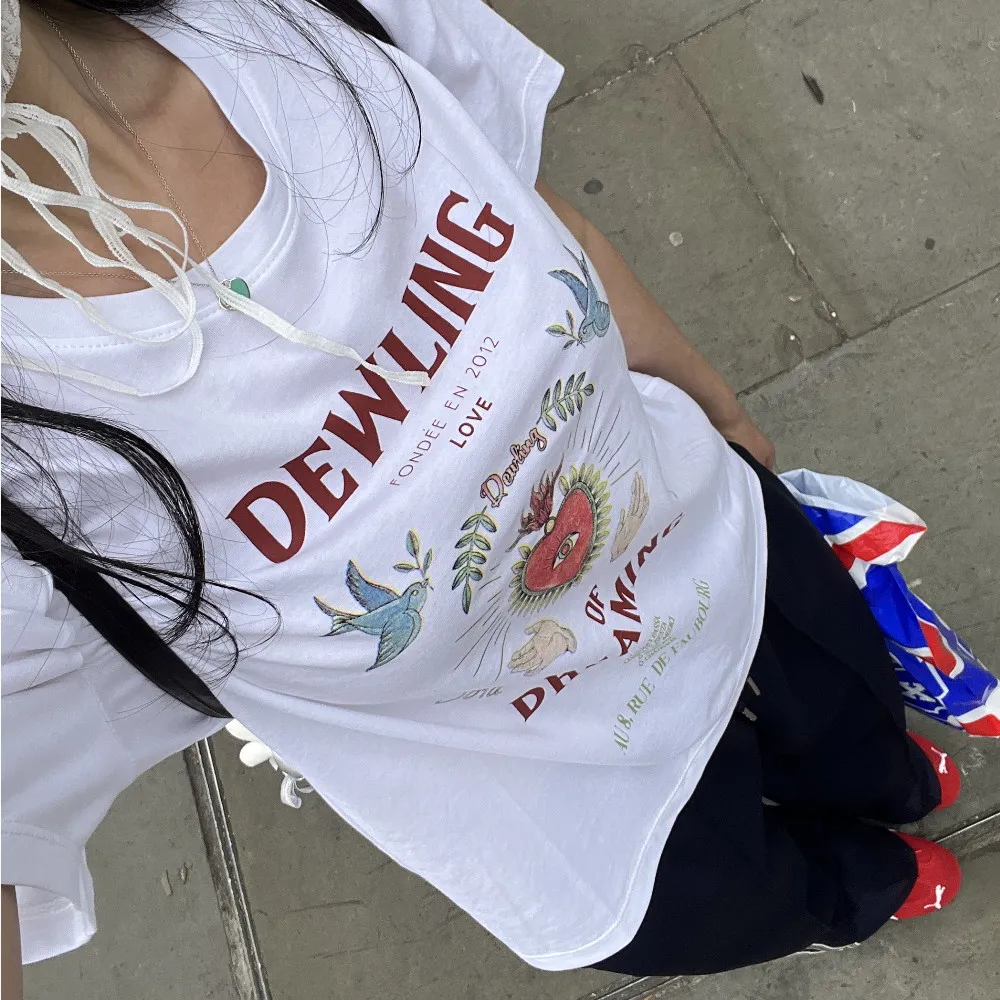 [DEWLING][1차][큐큐,지영] Vintage Collage Printing Top WH_D252MSM104 - 감도 깊은 ...