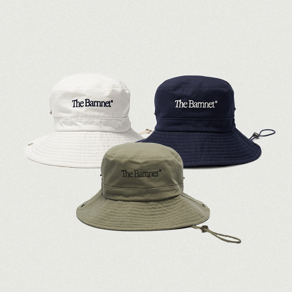 MATIN PAPER KNIT BUCKET HAT IN WHITE - 감도 깊은 취향 셀렉트
