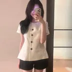 [묵화 착용] (3차 리오더) Linen boat-neck jacket_cream