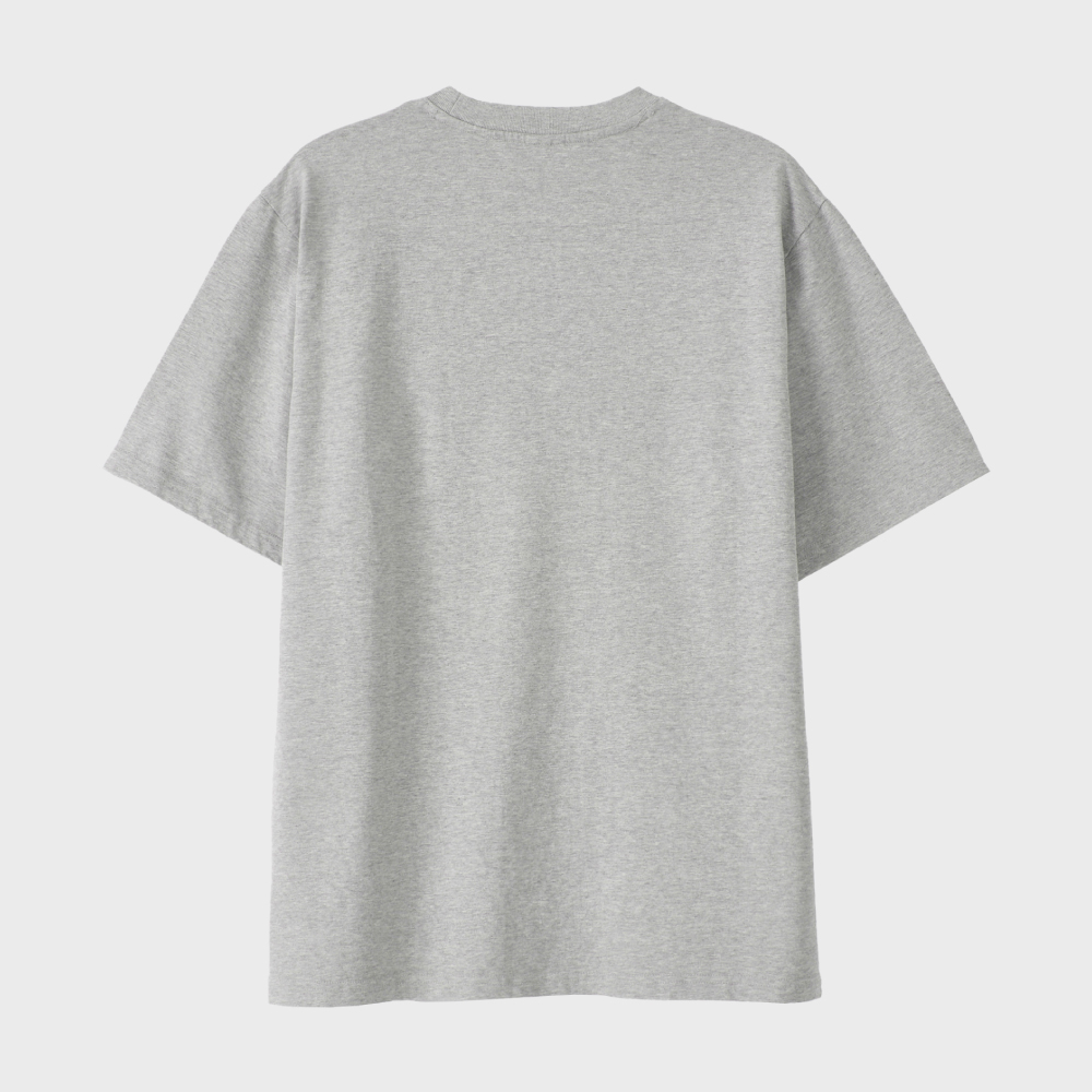 DD symbol applique tee (GREY) - 감도 깊은 취향 셀렉트샵 29CM