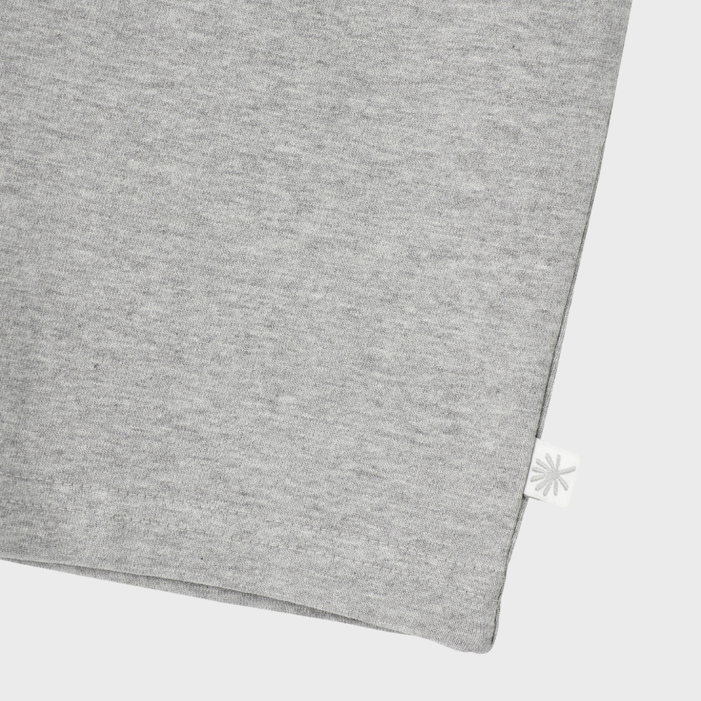 DD symbol applique tee (GREY) - 감도 깊은 취향 셀렉트샵 29CM