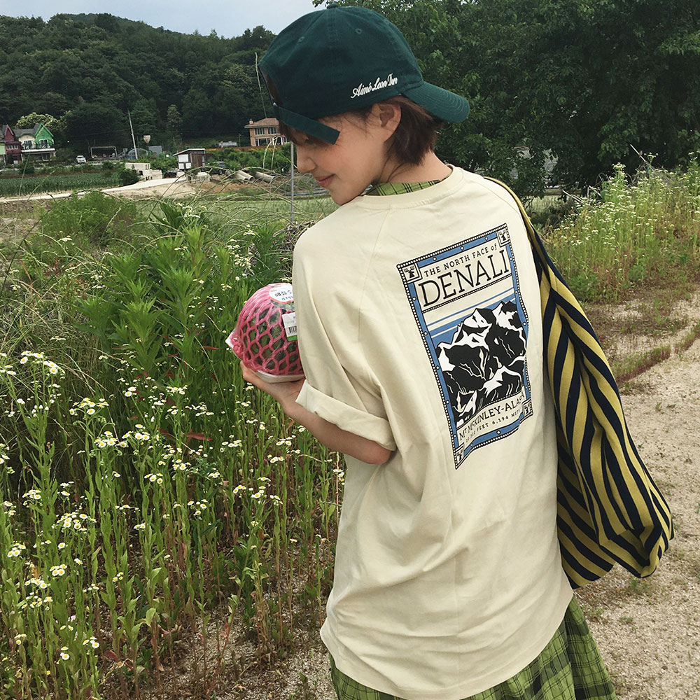 ★OY★VANISH TYPO LOGO T-VINTAGE BLUE★正規品/韓国直送料込 OY/オーワイ』 TYPO STAR TEE/タイポスター半袖Tシャツ（Tシャツ