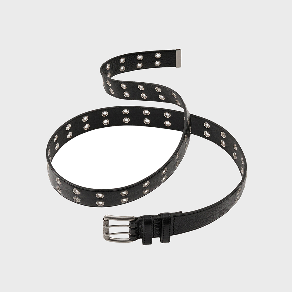 IUGAMAKARAS★韓国★人気★O-Ring Square Buckle Belt (Black) MUSINSA | IUGAMAKARAS O-Ring Square Buckle Belt (Black)