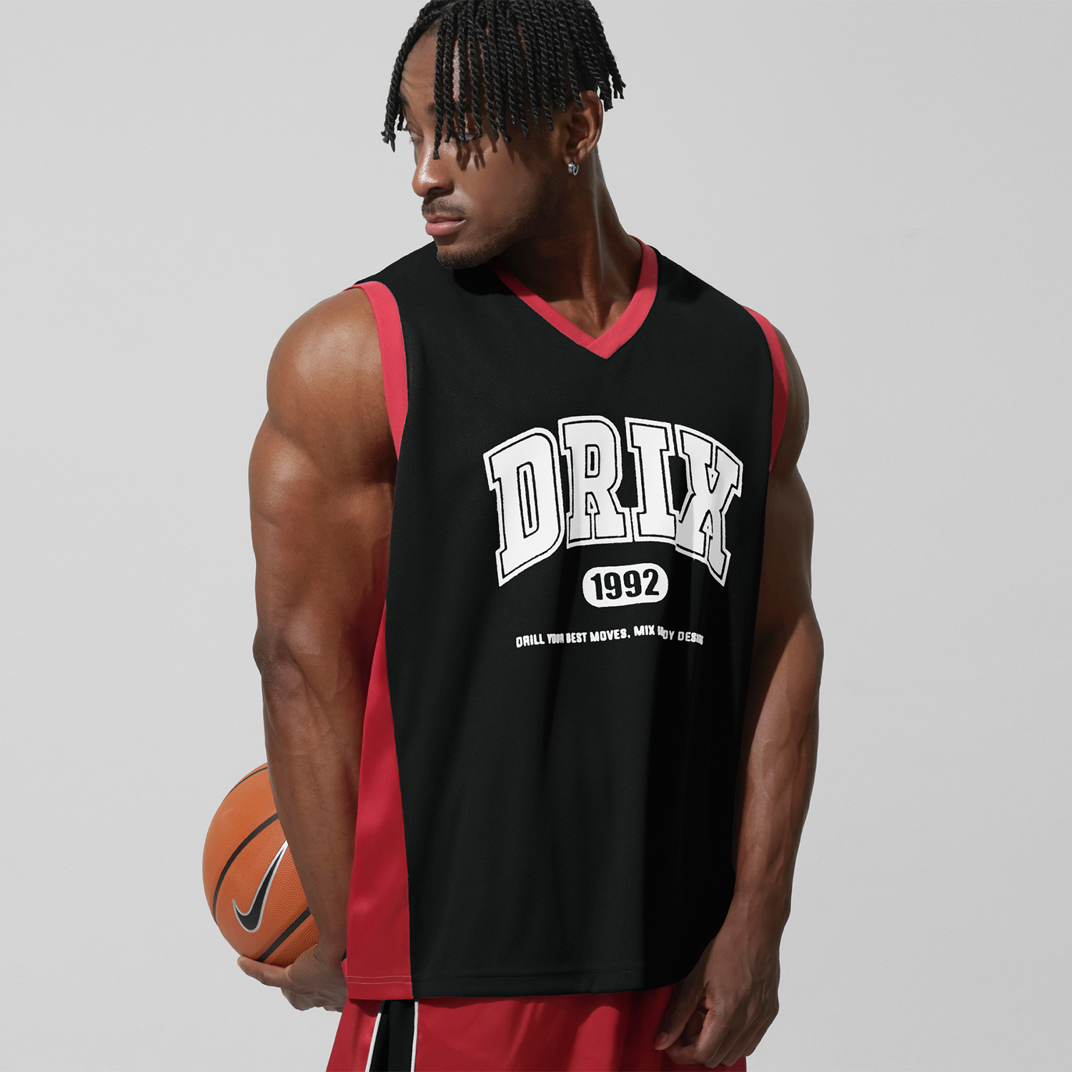 [NOT4NERD] Ashen Dawn Incision Mesh Sleeveless/追跡付 Ashen Dawn Incision Mesh Sleeveless - Black - 감도 깊은 취향