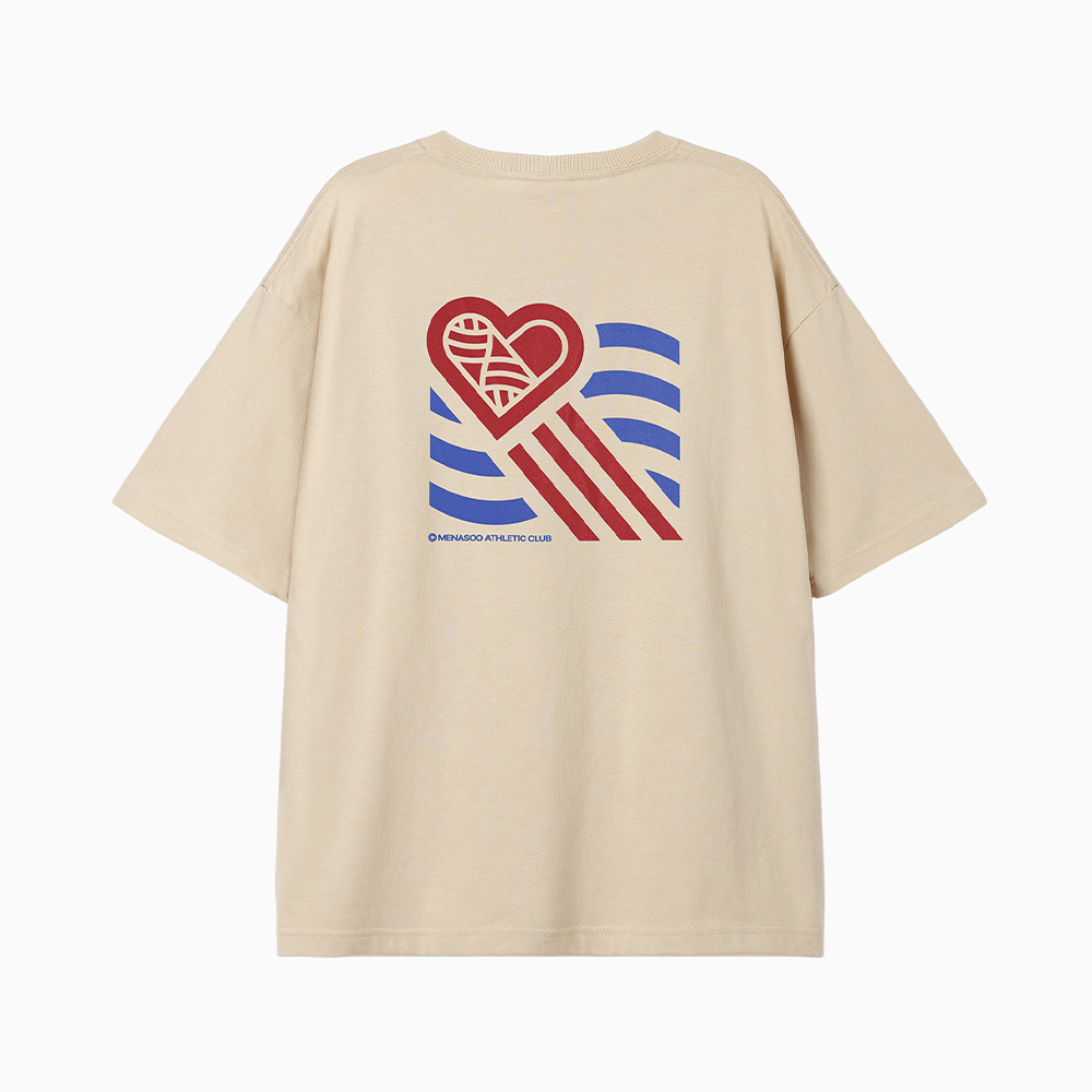 AECA LOVE HALF SLEEVE-WHITE - 감도 깊은 취향 셀렉트샵 29CM