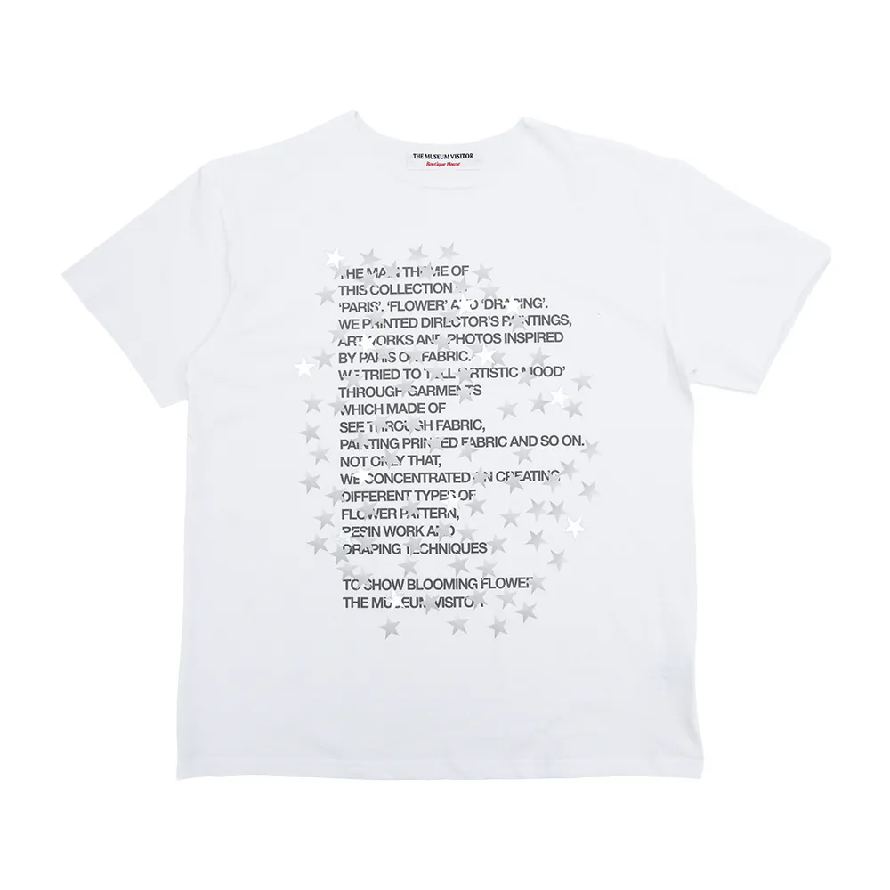 RABBIT PRINTED T-SHIRTS (WHITE) - 감도 깊은 취향 셀렉트샵 29CM