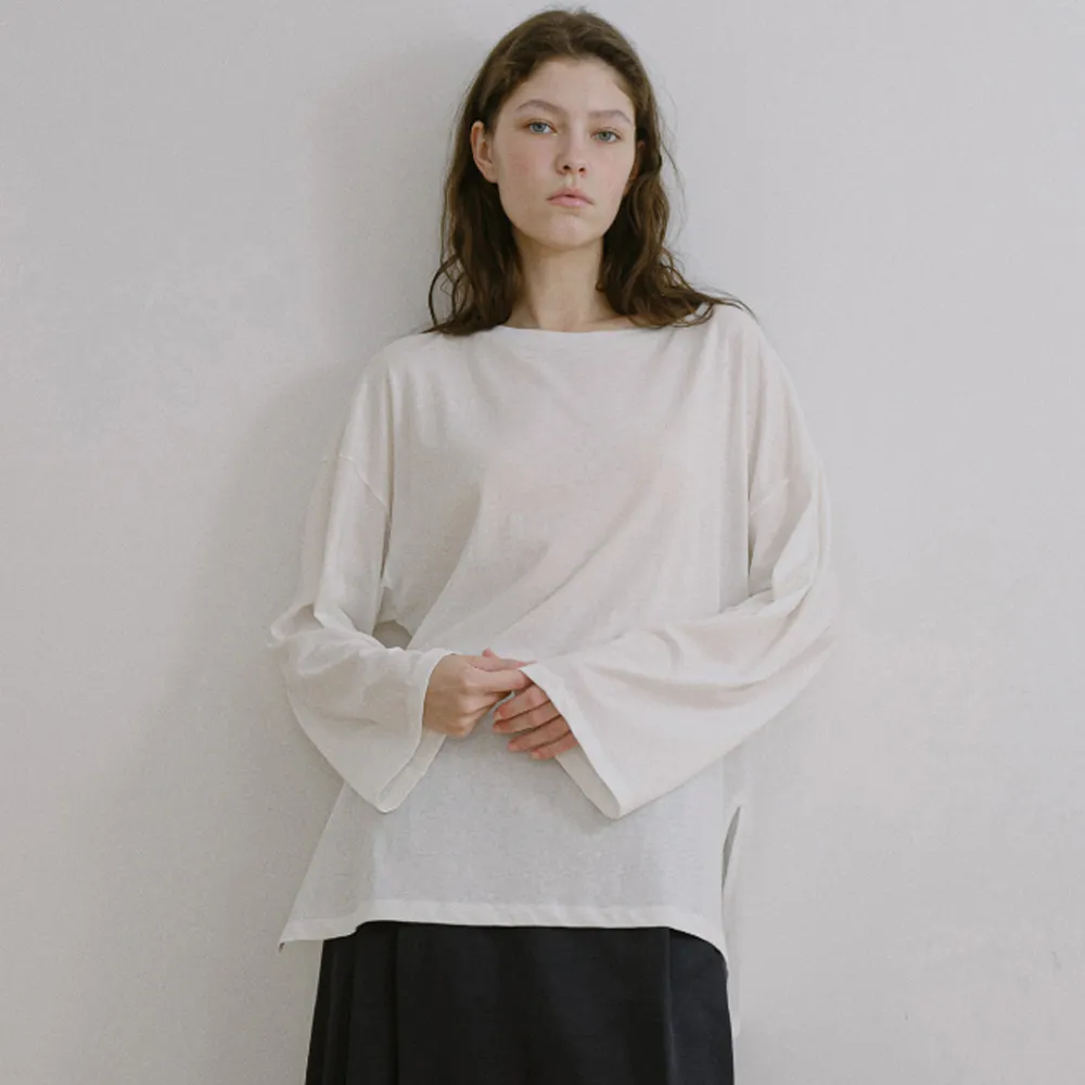 ★OY★GRADATION LOGO POCKET LONG SLEEVE-GREY★正規品/送料込 GRADATION LOGO POCKET LONG SLEEVE-GREY - 감도 깊은 취향
