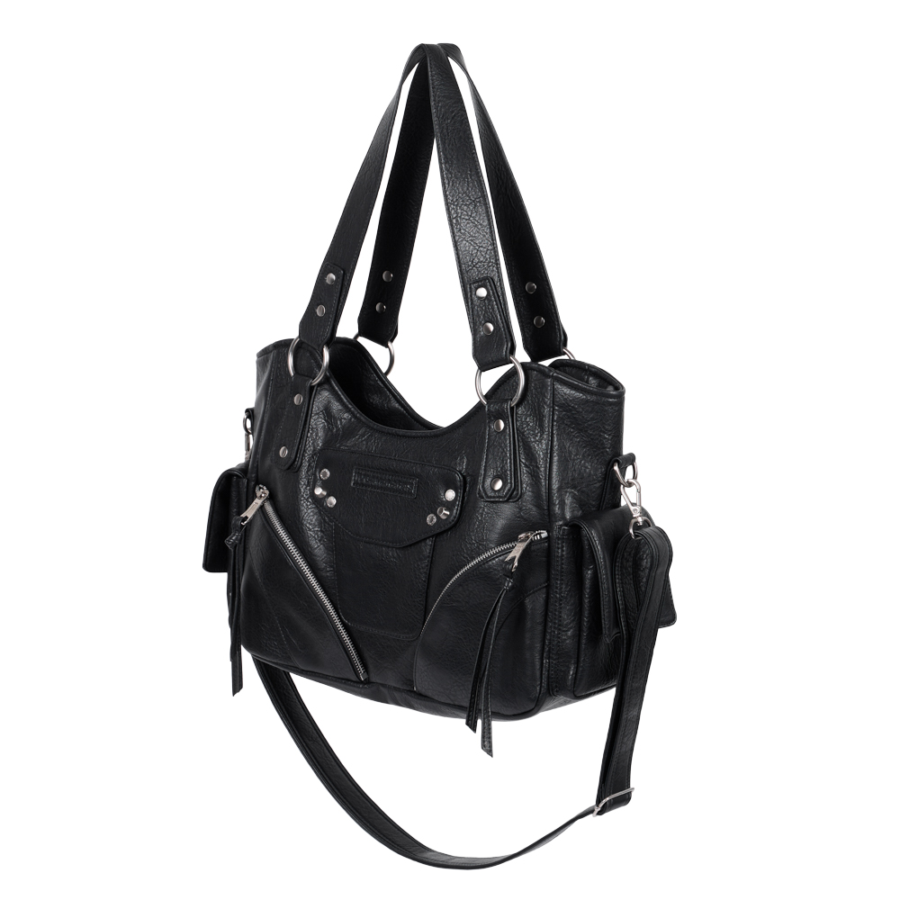 韓国商品/IGUAMAKARAS Dot Pattern Baguette Bag Dot Pattern Baguette Bag (Black) - 감도 깊은 취향 셀렉트샵 29CM