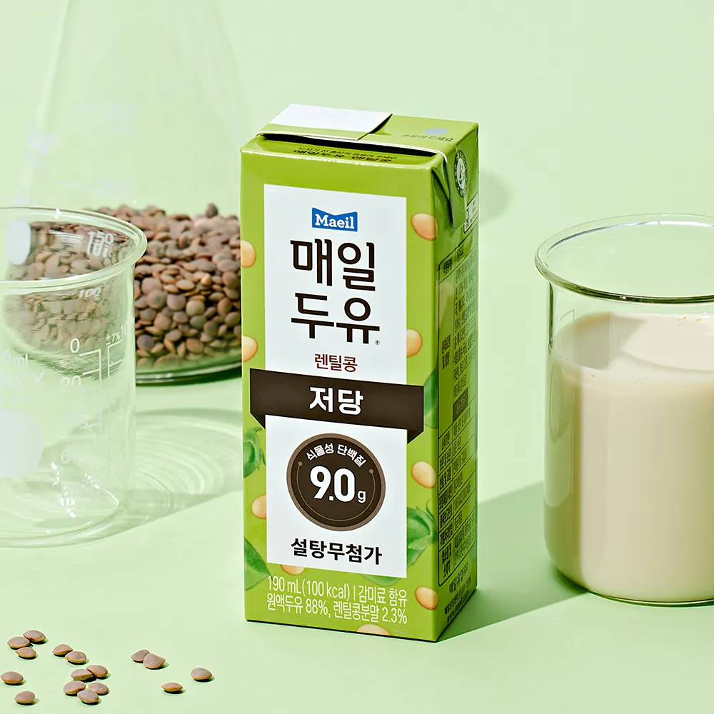 매일두유 렌틸콩 190ml 24팩