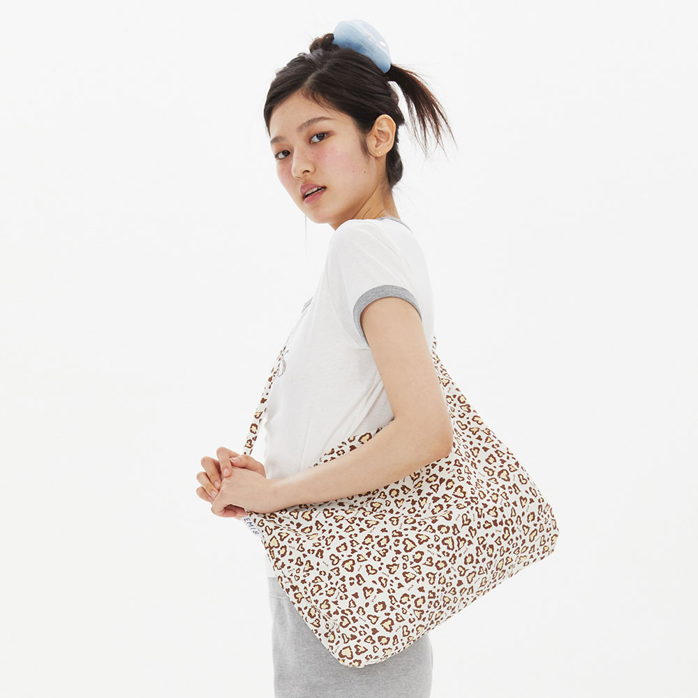 CROPPED LOGO COTTON ECO BAG-BLUE - 감도 깊은 취향 셀렉트샵 29CM