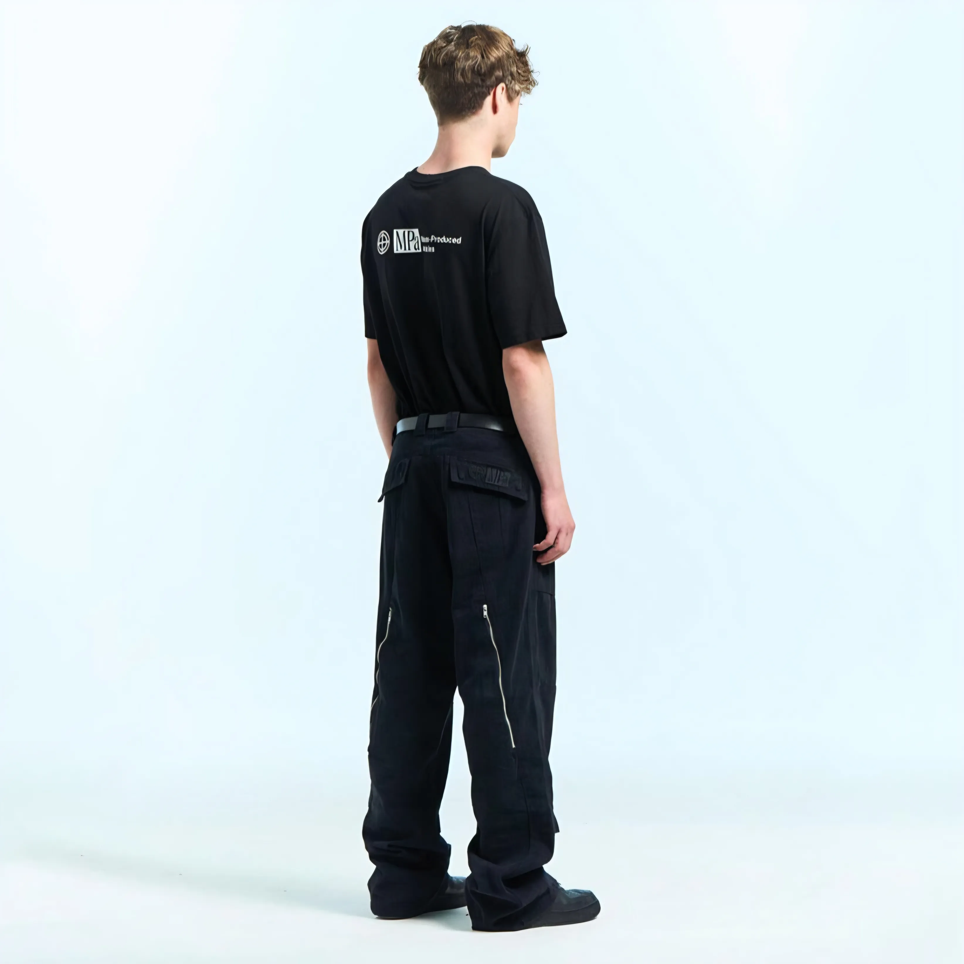 【ODLYWORKSHOP】Smog Stripe Knee Dart Trousers 2Colors ODLYWORKSHOP】Smog Stripe Knee Dart Trousers 2Colors Vaska Store