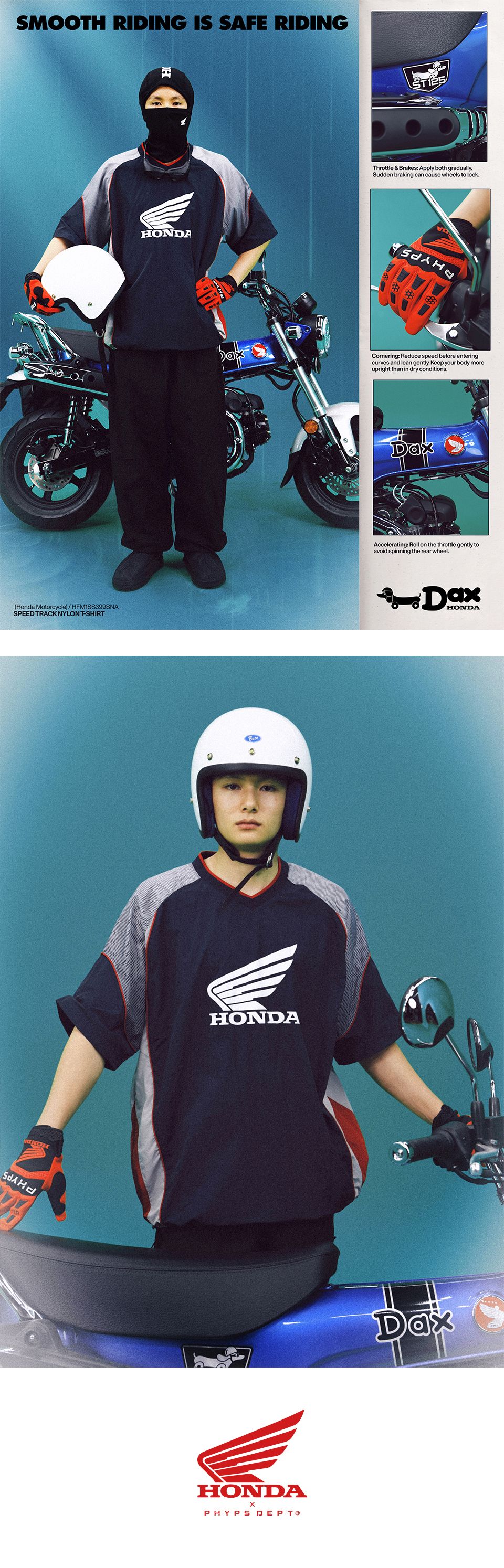 Speed Track nylon T-shirt Red - 감도 깊은 취향 셀렉트샵 29CM