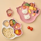 [SET] 퍼기 냥냥 흡착식판 + 냥냥 플레이트 접시 (뚜껑겸용)