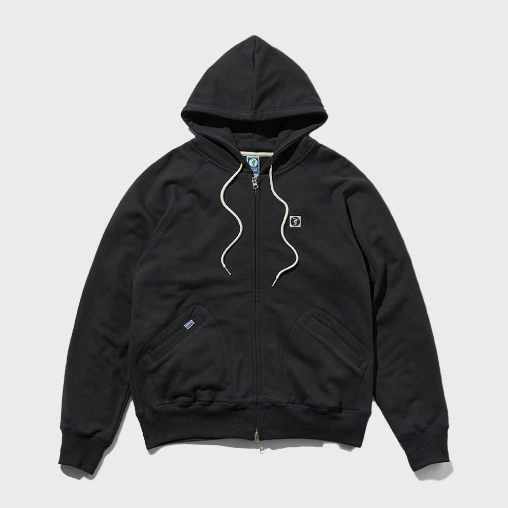 ODOLLY HOODIE ZIP UP - BLACK - 감도 깊은 취향 셀렉트샵 29CM