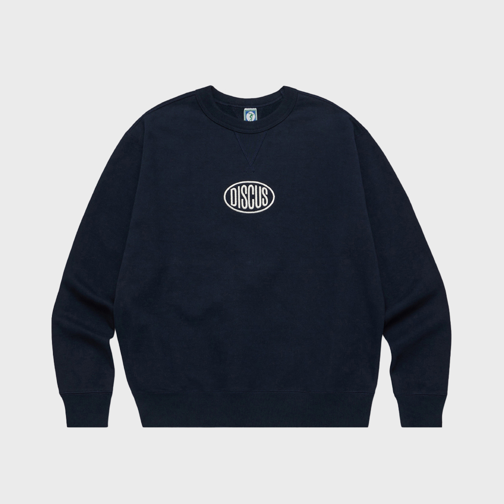 SP SAINT ELLIPSE LOGO CREWNECK-NAVY - 감도 깊은 취향 셀렉트