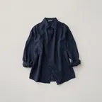 FRENCH LINEN SHIRT_NAVY
