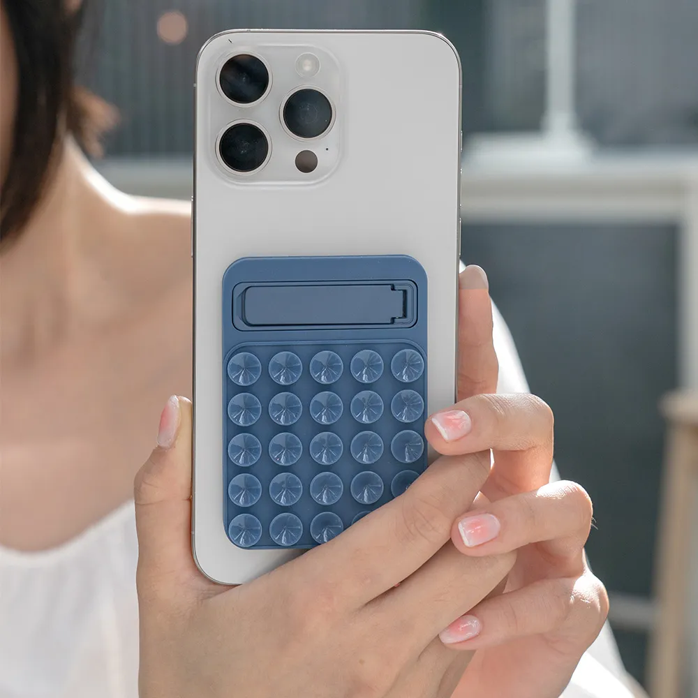 실리콘 양면 흡착 멀티 부착 거치대