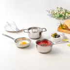 크리스텔 CASTEL PRO 10cm 3종 세트(편수, 팬, 양수)