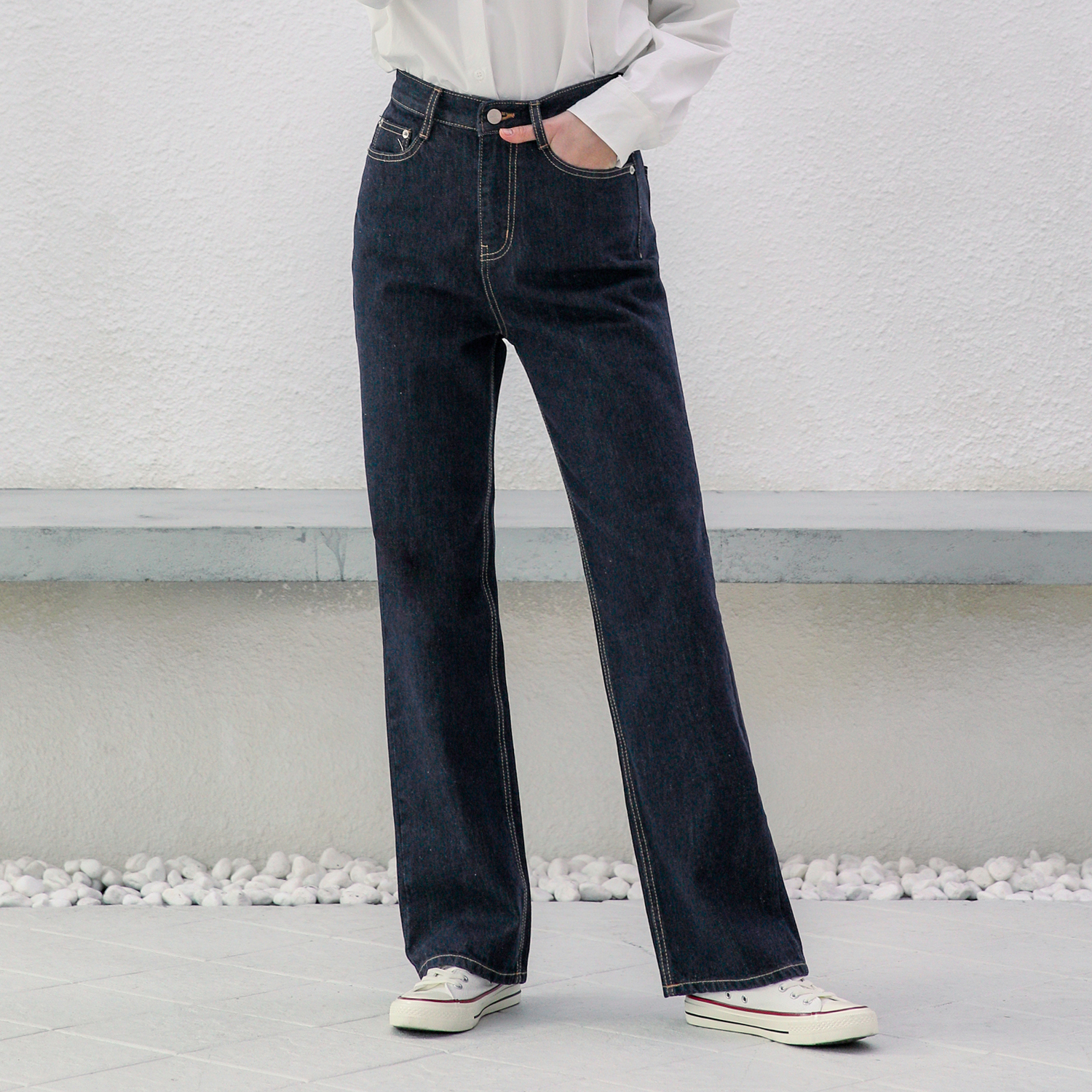 non-fade pants (indigo) - 감도 깊은 취향 셀렉트샵 29CM