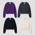 CLOVER BUTTON WOOL CARDIGAN_4COLORS
